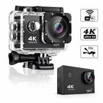 Cámara Deportiva 4K WiFi Ultra HD | Action Cam Sumergible con Control Remoto + Varios Colores