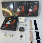 Combo Q10 Audífonos T800 Ultra + i12 AirPods | Bluetooth Inalámbrico + Sonido HD 🔥