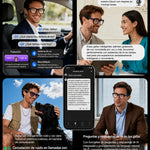 Gafas Inteligentes HD con Cámara Bluetooth con IA | Lentes Smart Manos Libres